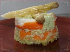 Flan d\'Asperges au Surimi