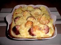 Gratin de Pommes de Terre et Saucisse de Morteau au Comt
