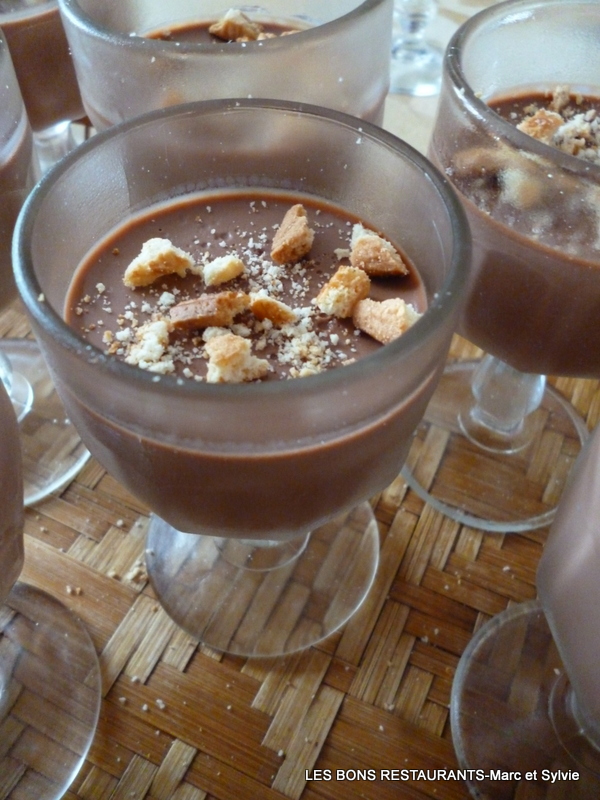 Panna cotta au chocolat