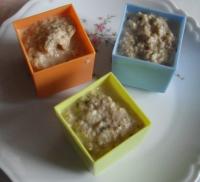 Verrines aux Champignons et aux Lardons