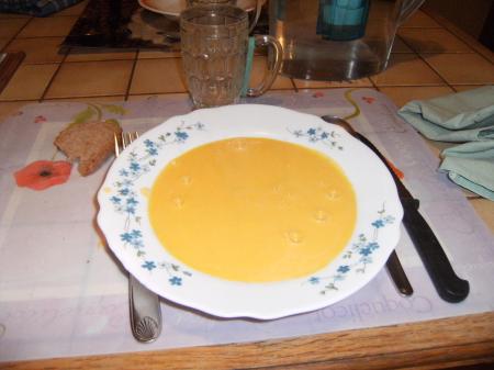 Velout  la Citrouille